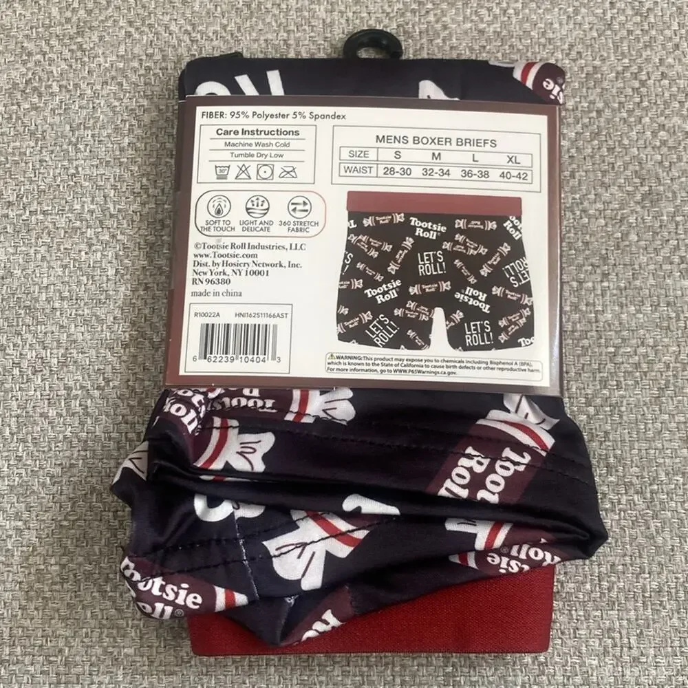 Tootsie Roll Men’s boxer briefs